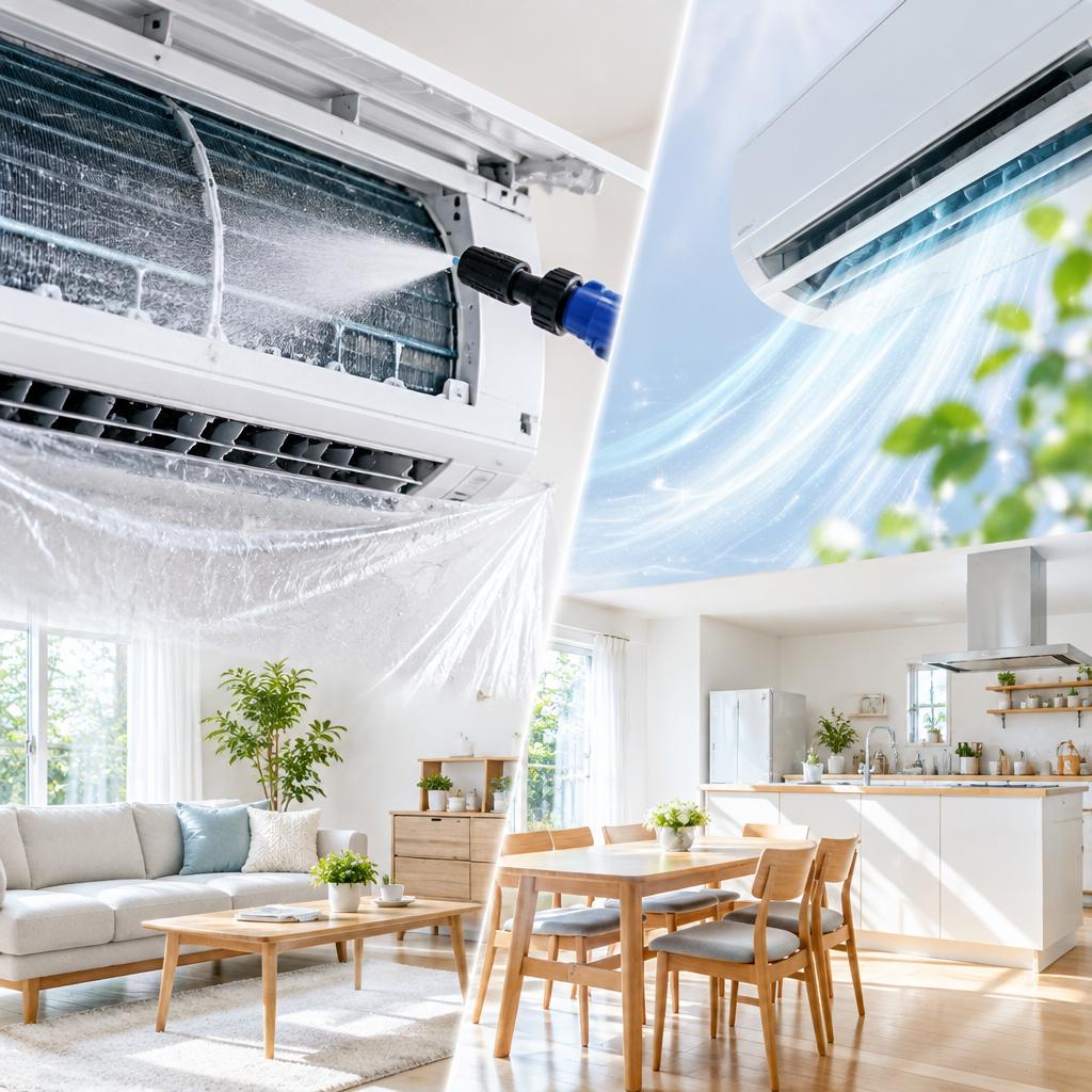年末の汚れは、プロに任せて心まで軽やかに。エアコンから住まいを整え、新しい年を気持ちよく迎えませんか？