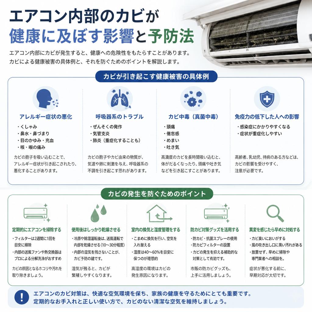 5. 健康被害とカビの影響
