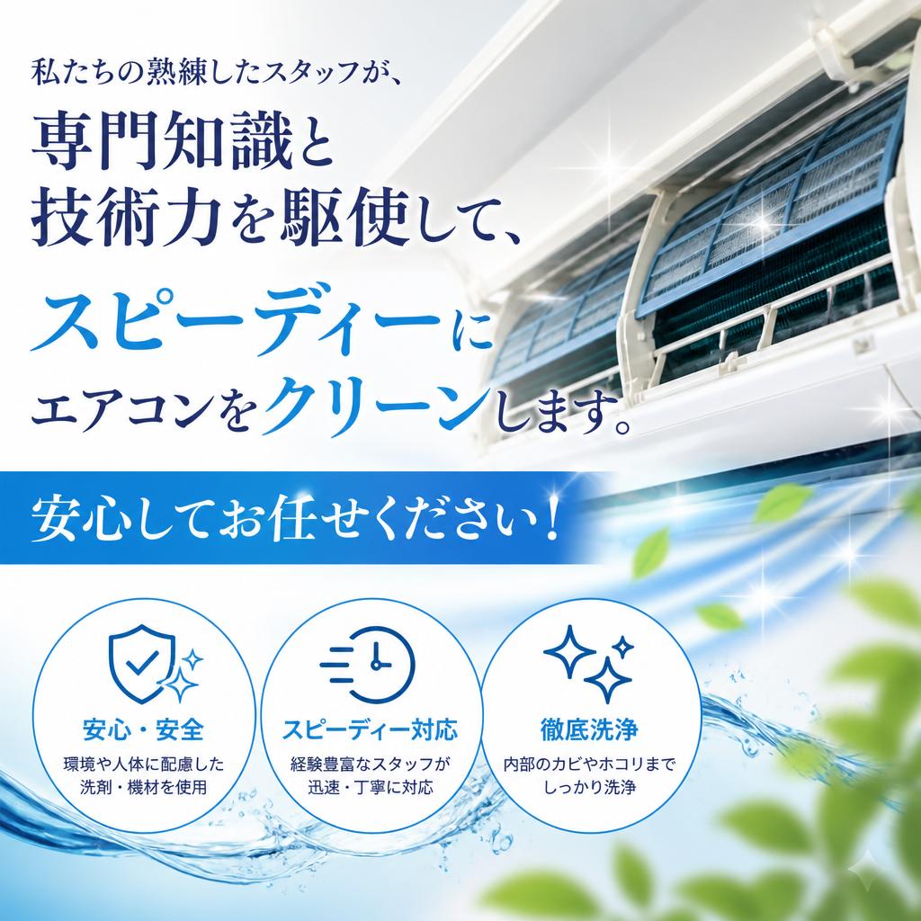 2. 専門業者によるエアコンクリーニングのメリット