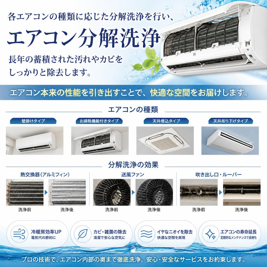プロフェッショナルによる徹底洗浄