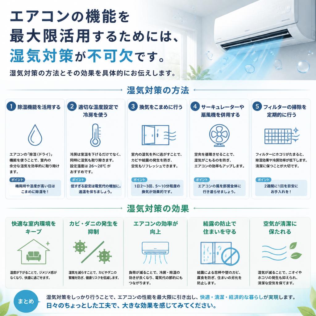 湿気対策とその重要性