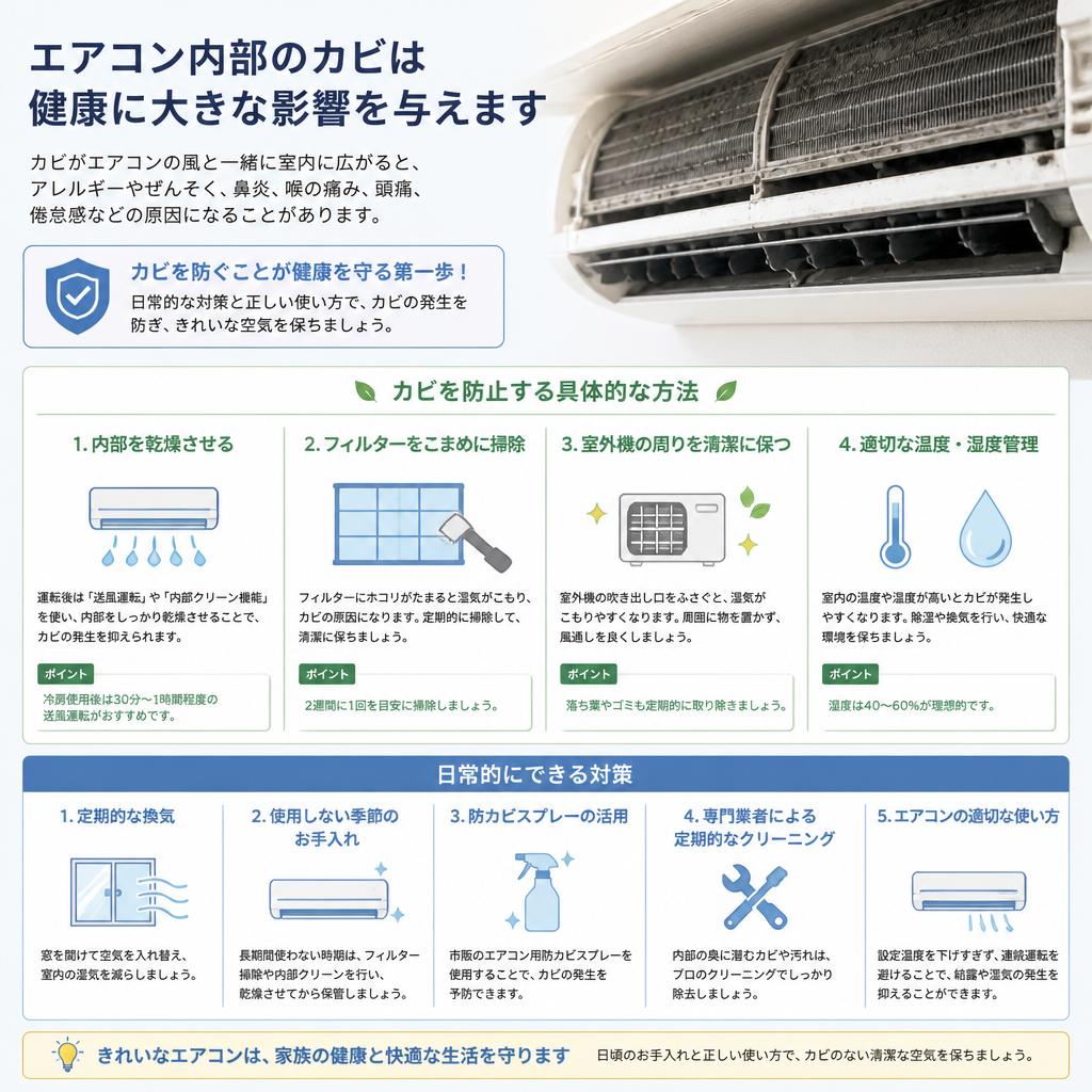 4. カビ防止のポイント