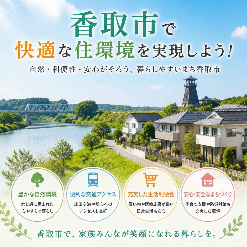 香取市で快適な住環境を実現しよう！