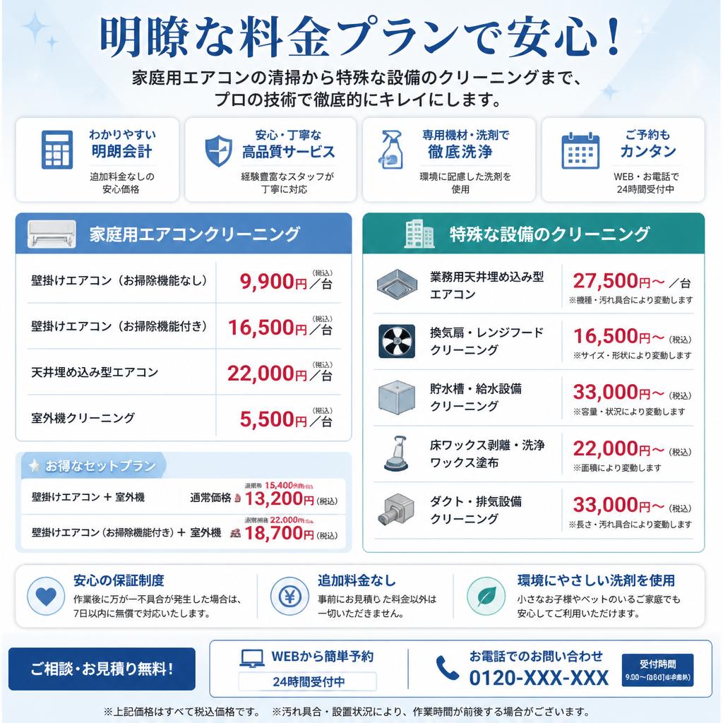 3. 料金プランとサービス内容