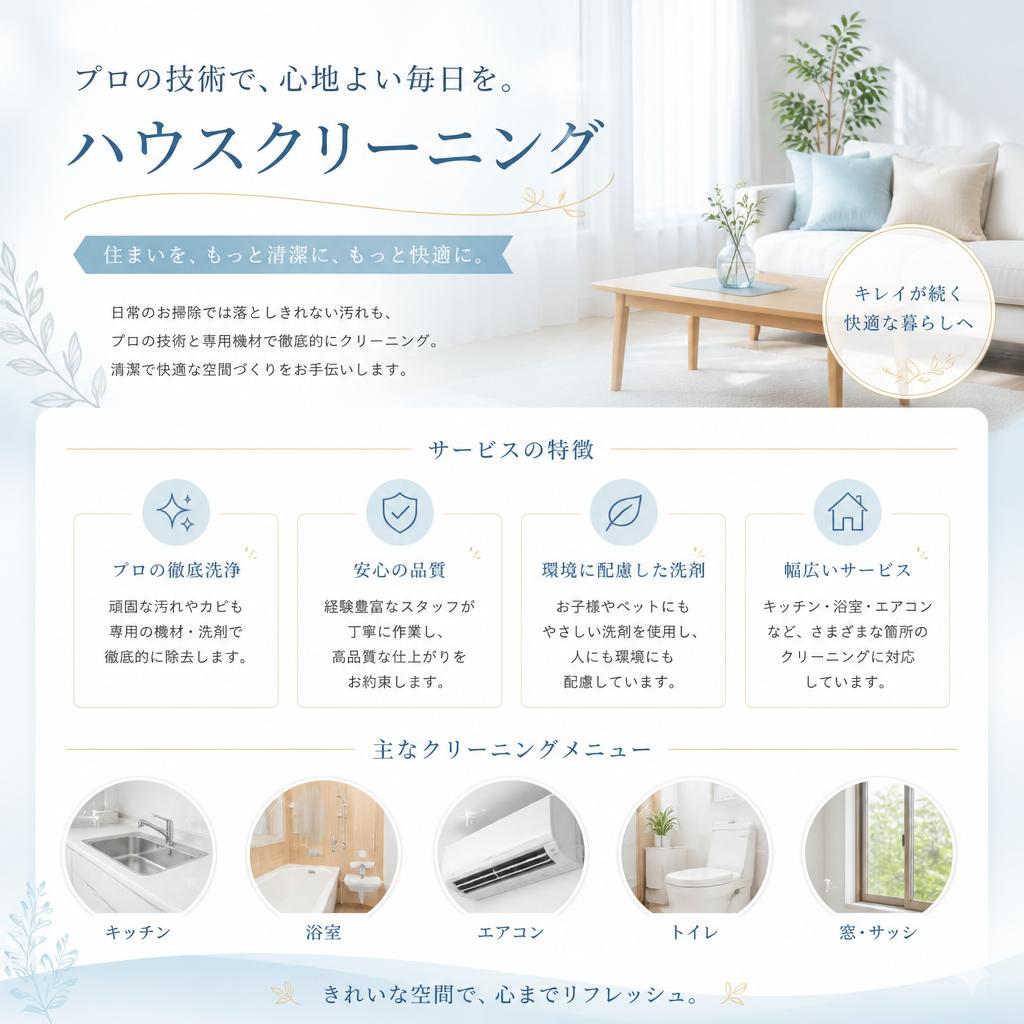 引っ越し前後に最適！徹底的な浴室クリーニングで快適な新生活をサポート